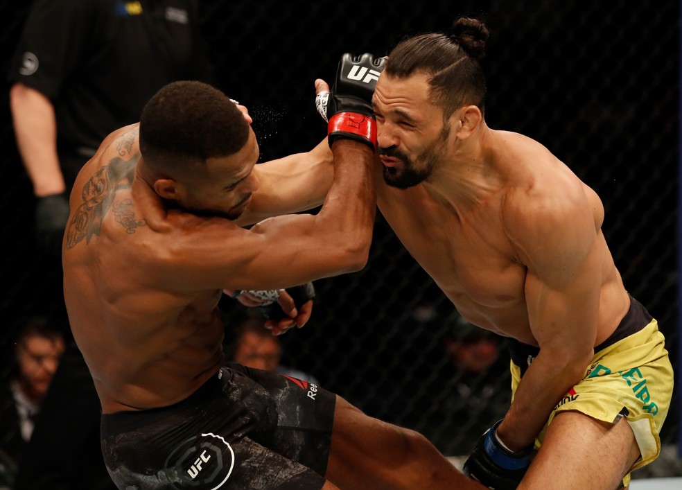 Michel Pereira nocauteou Danny Roberts no primeiro round no UFC Rochester â?? Foto: Getty Images