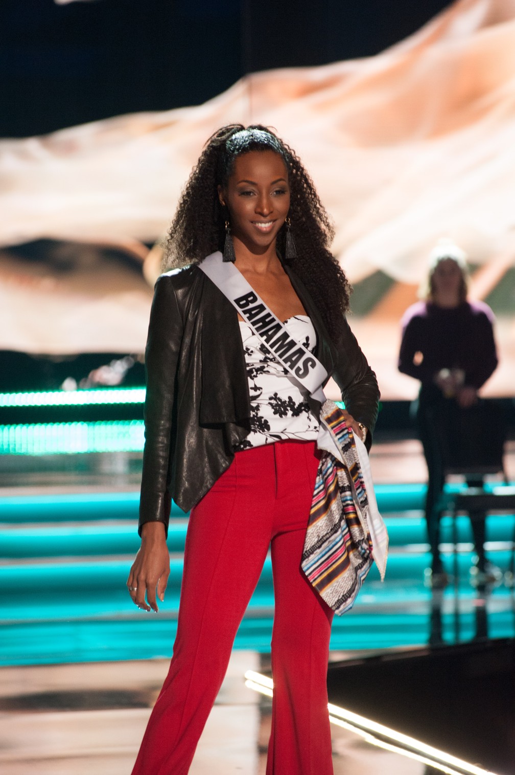 Yasmine Cooke, Miss Bahamas (Foto: Matt Petit/Miss Universe Organization/AFP)