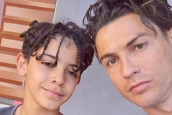 Cristiano Ronaldo com o filho mais velho, Cristiano Ronaldo Jr. (Foto: Instagram)