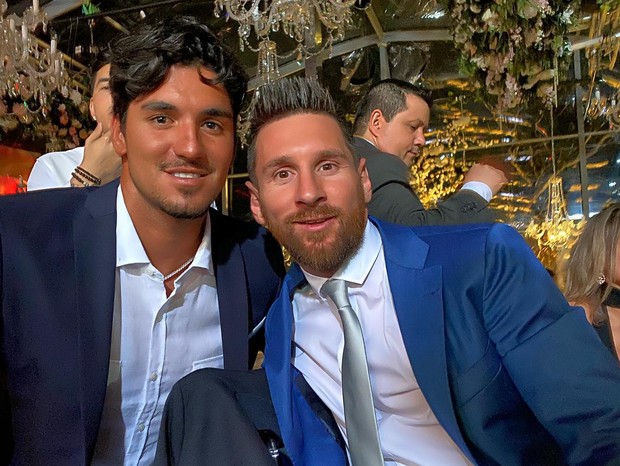 Gabriel Medina e Lionel Messi (Foto: Reprodução/Instagram)