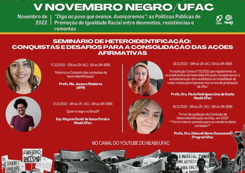 Seminário vai discutir o ingresso de pessoas autodeclaradas pretas, pardas e indígenas nas universidades sem uma avaliação das políticas de cotas — Foto: Reprodução