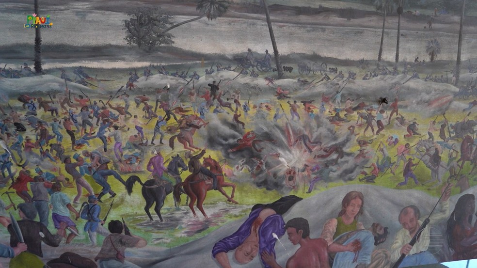 Batalha do Jenipapo 199 anos: quadrinista faz história em quadrinho sobre os heróis do combate — Foto: Reprodução