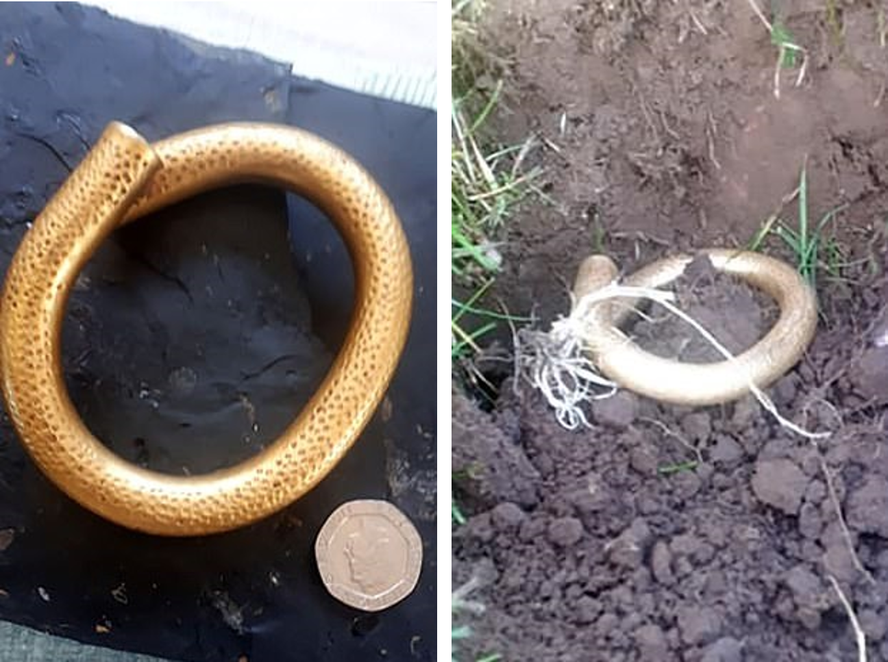 Homem descobre tesouro de 4 mil anos durante passeio no interior da Inglaterra  (Foto: Divulgação)