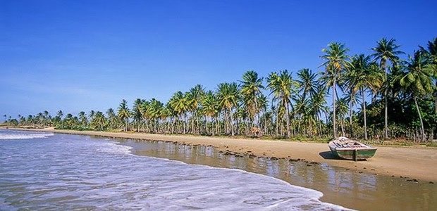 Praia de Icaraí de Amontada, em Amontada (Foto: Praias de Fortaleza/Reprodução)