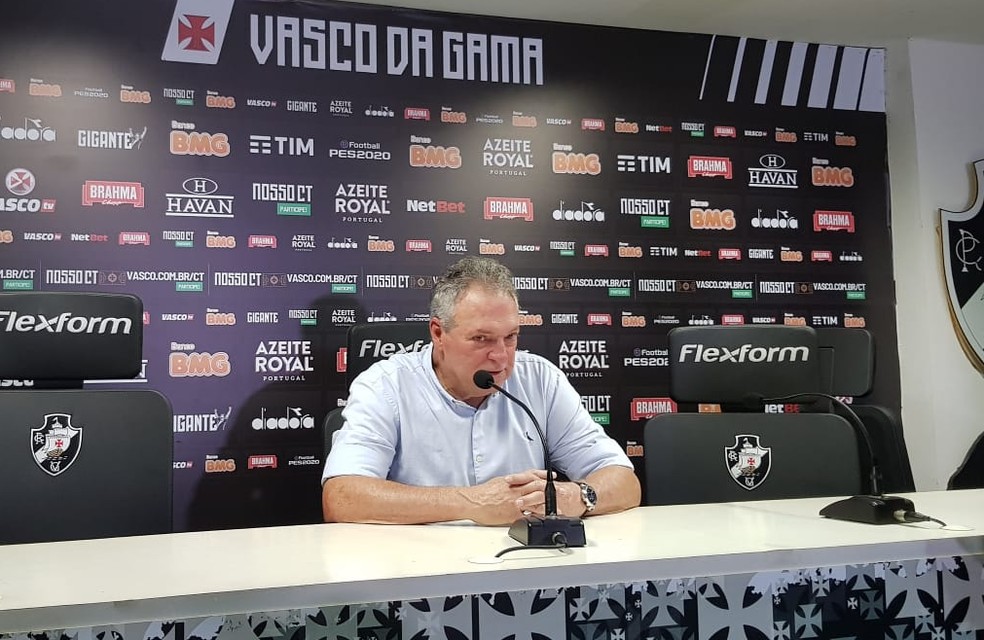 Abel Braga, técnico do Vasco — Foto: Hector Werlang