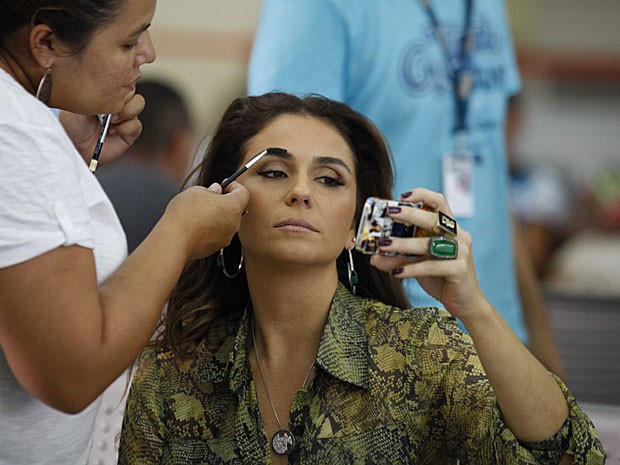 A maquiagem da bela Giovanna Antonelli (Foto: Salve Jorge/TV Globo)