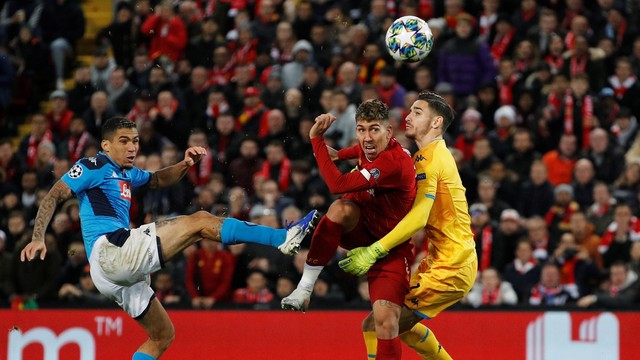 Liverpool x Napoli, Liga dos Campeões