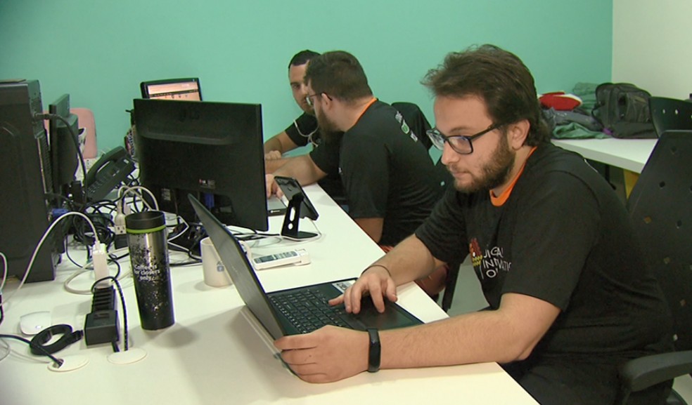 Startup de Araraquara investe em capacitação em tecnologia e recrutamento de mão de obra especializada — Foto: Rodrigo Sargaço/EPTV