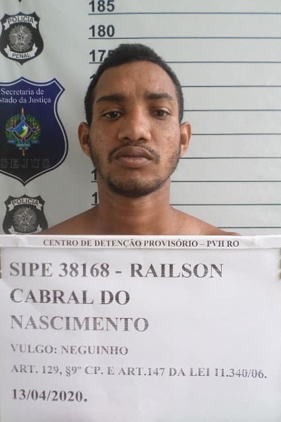 Railson Cabral do Nascimento — Foto: Aspra/Divulgação