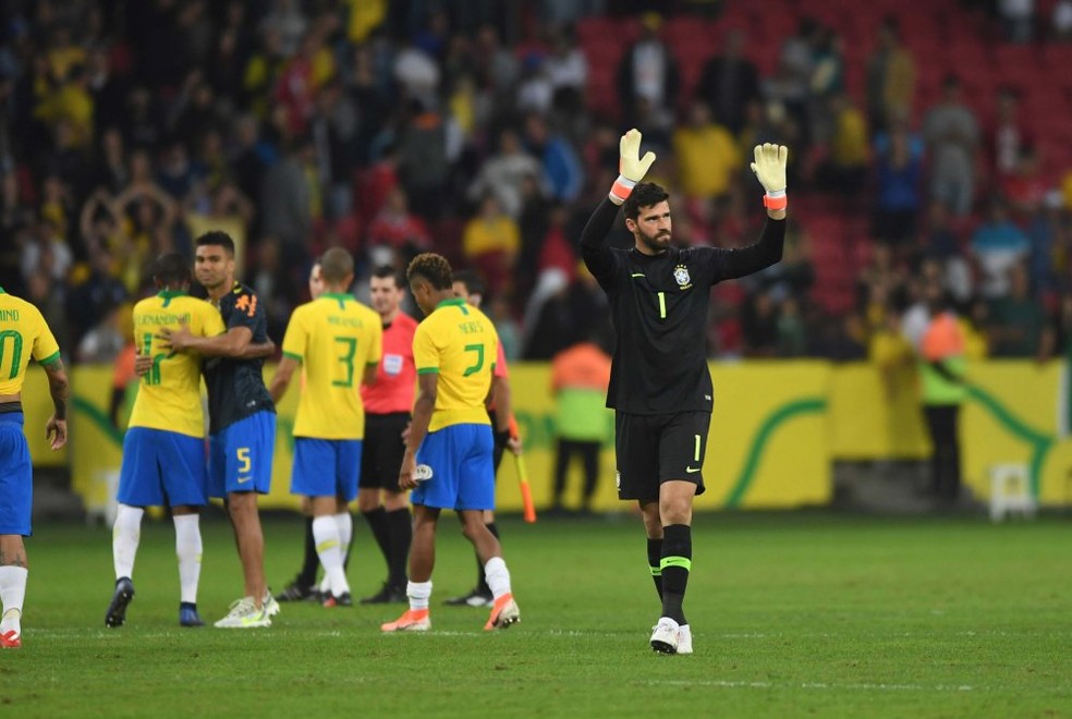 Amistoso Brasil 7 x 0 Honduras, em 2019, foi a última vez que a Seleção atuou no Beira-Rio — Foto: Ricardo Duarte/Internacional/Divulgação