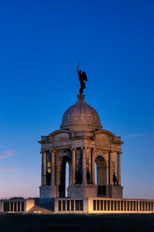 15 construções icônicas do século 20 que nunca deveriam ter sido demolidas - Gettysburg National Military Park (Foto: Getty Images)