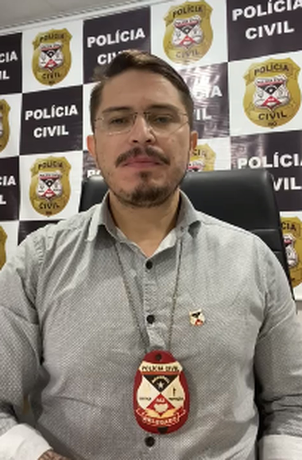 Marcos Correia, Delegado da Polícia Civil. em Porto Velho, Rondônia — Foto: arquivo pessoal