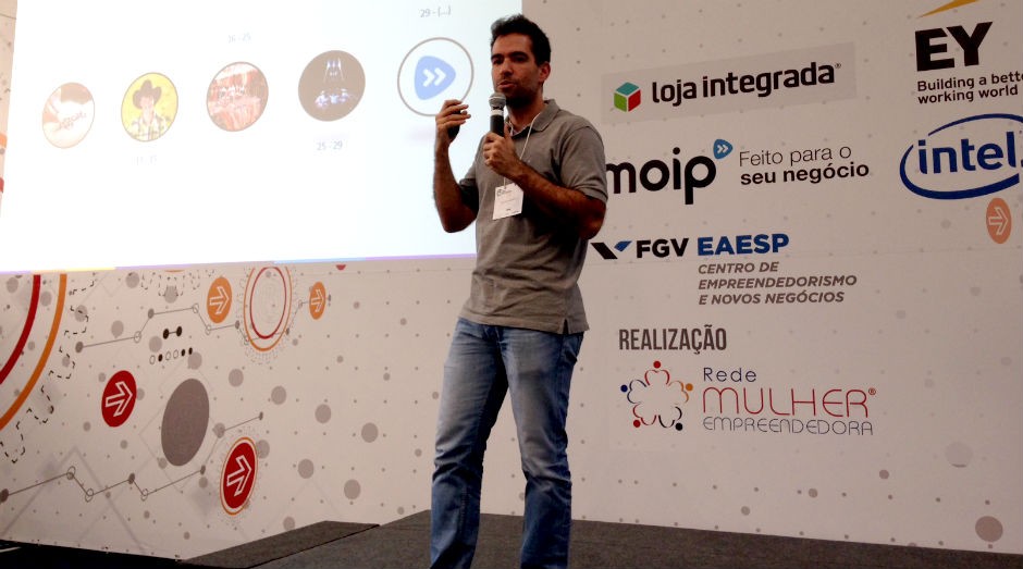 Igor Senra, do Moip, durante a Virada Empreendedora, em São Paulo (Foto: PEGN)