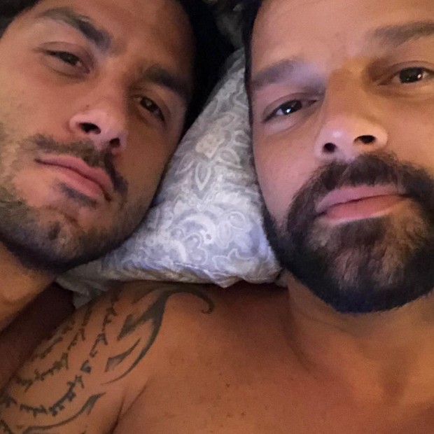  Jwan Yosef e Ricky Martin (Foto: Reprodução/Instagram)