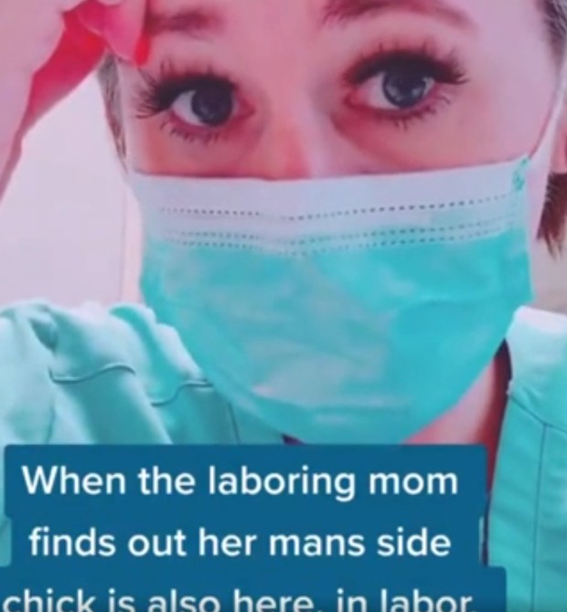Profissional da saúde fica chocada ao ouvir mulher em trabalho de parto gritando por descobrir a amante do marido no hospital  (Foto: Reddit )