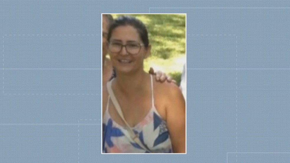 Cleonice Marques de Andrade, de 43 anos, foi encontrada morta em um córrego — Foto: TV Globo /Reprodução