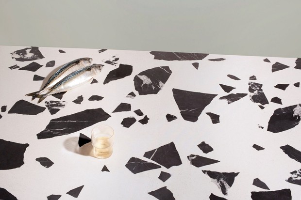 Designer usa resíduos da indústria de mármore para criar material sustentável (Foto: Divulgação)