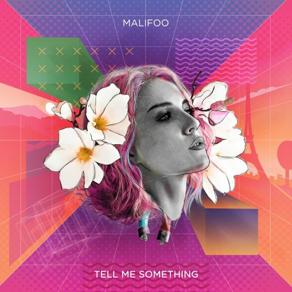 Capa do Single Tell me Something, de MALIFOO (Foto: Divulgação)