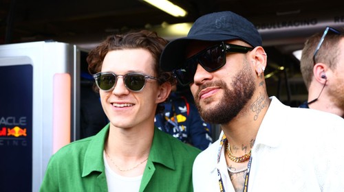 Neymar Jr. e Tom Holland se encontram no GP de Monaco