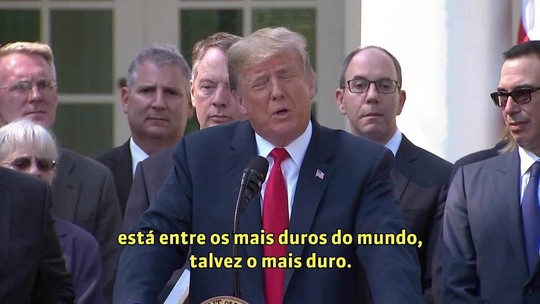 Trump reclama da política comercial do Brasil: 'Cobram de nós o que querem'