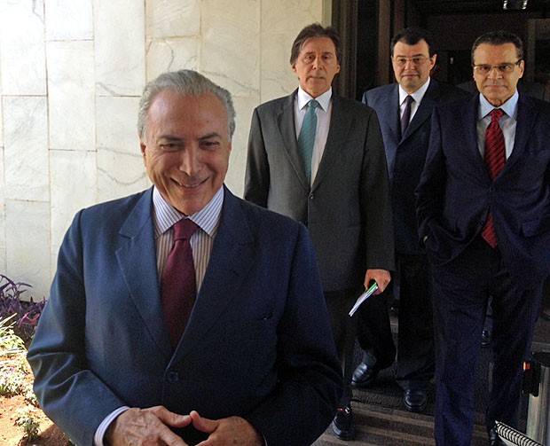 Temer reuniu ministros e congressistas no Palácio do Planalto para discutir a MP que abona a meta fiscal (Foto: Filipe Matoso / G1)