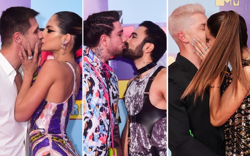 Famosos trocam beijos em after party do MTV Miaw 2022