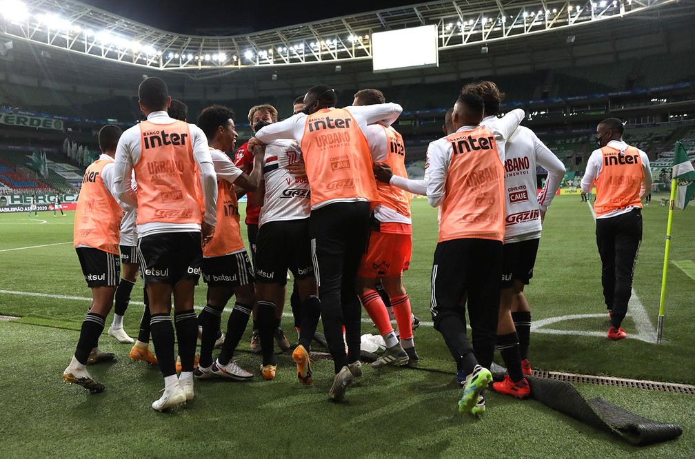 São Paulo tem média de 0,5 gol na casa do Palmeiras