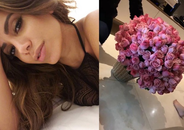 Anitta recebe buquê de rosas enorme (Foto: Reprodução/ Instagram )