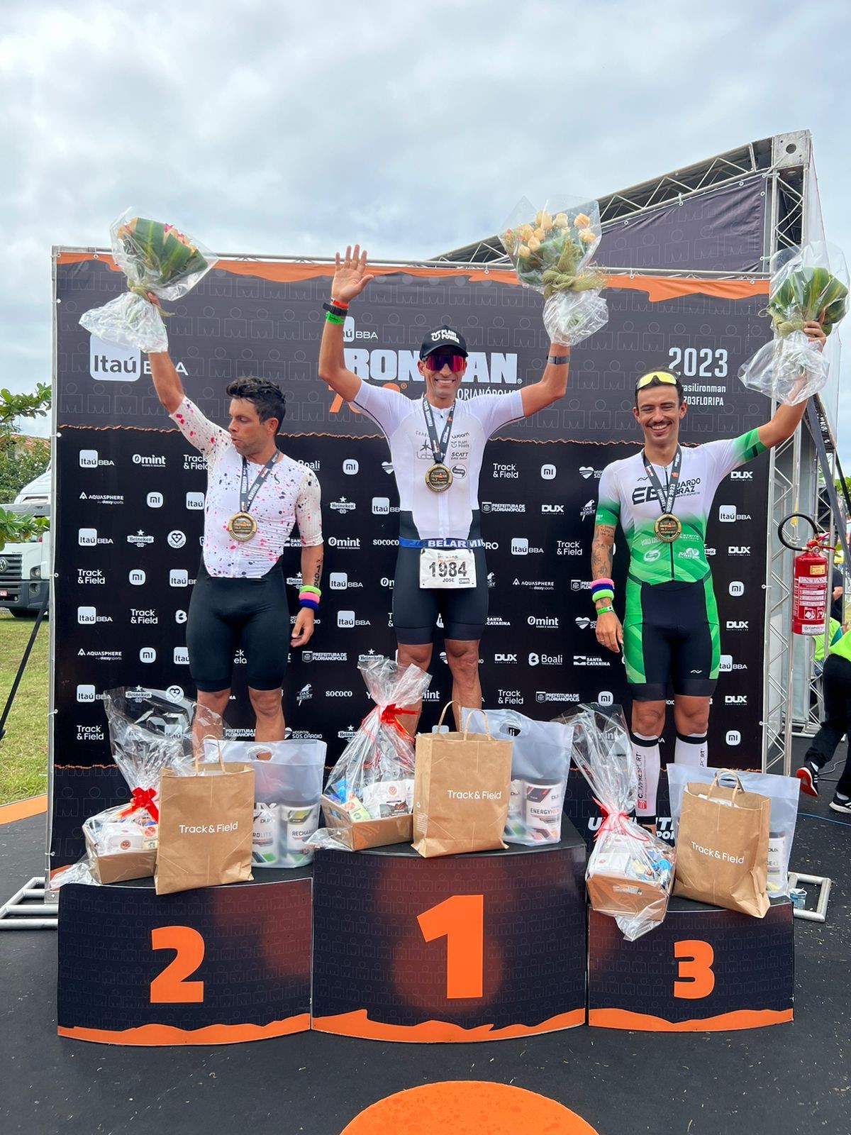 santa catarina  Ironman 70.3: José Belarmino e Patricia Franco conquistam o bicampeonato em Florianópolis