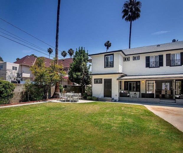 A casa de Meghan Markle em Los Angeles  (Foto: Reprodução )