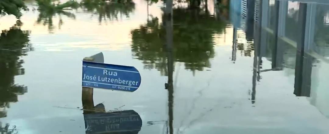 Água escoada do Guaíba contribui para cheia em cidades às margens da Lagoa dos Patos; nível em Pelotas é recorde