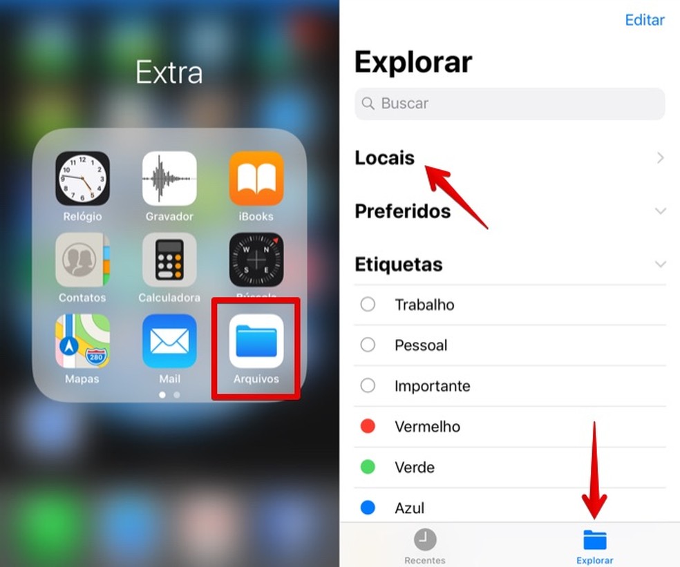 Como Acessar Arquivos Do Icloud Drive No Ios 11 Sistemas Operacionais Techtudo