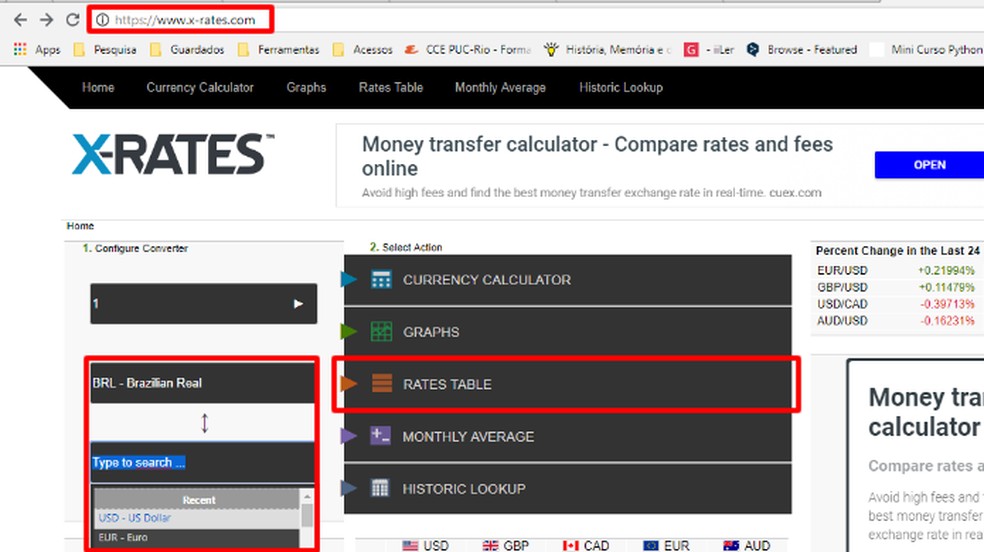 Como fazer conversão de moedas em tempo real no Excel Produtividade