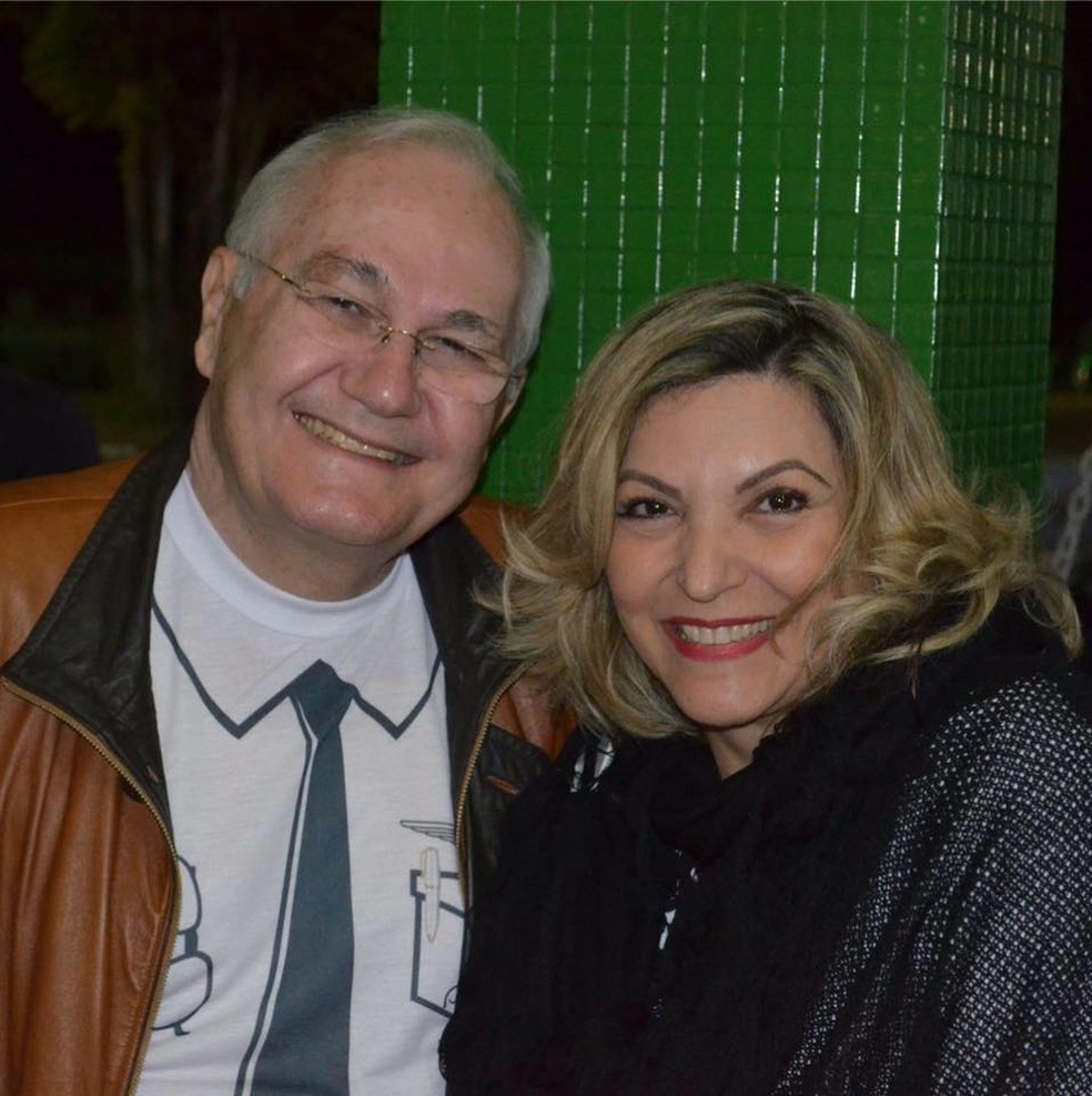 Antonio Carlos Quaresma Sanches Muller e Maria Inês Silva Muller morreram em queda de avião em Salto de Pirapora — Foto: Facebook/Reprodução