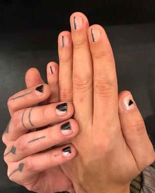 Unhas Masculinas Inspiracoes Para Aderir Ja Gq Cuidados Caixa de leite ou plástico grosso; unhas masculinas inspiracoes para