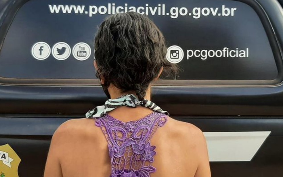 Mãe é presa suspeita de permitir que filha fosse estuprada pelo padrasto, em Piracanjuba, Goiás — Foto: Divulgação/Polícia Civil