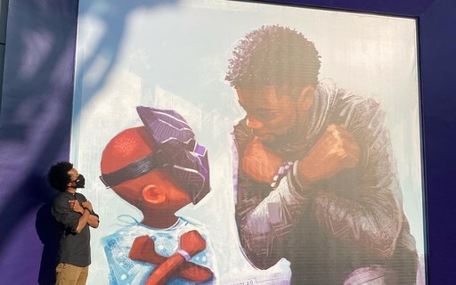 Disney inaugura mural em homenagem a Chadwick Boseman ...