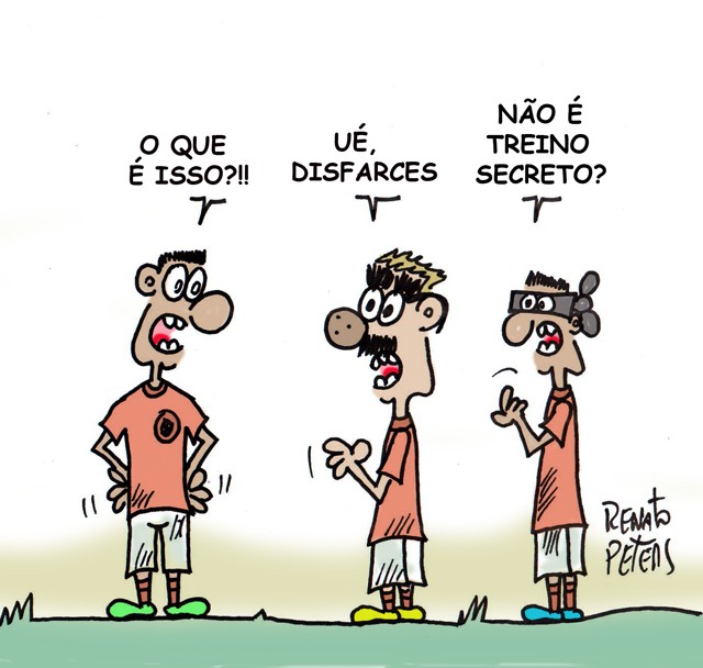 Treino secreto...