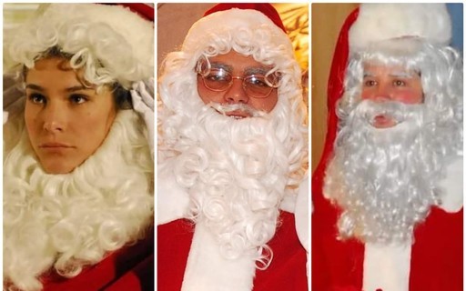 70 anos de novelas: Veja atores que já se vestiram de Papai Noel na TV