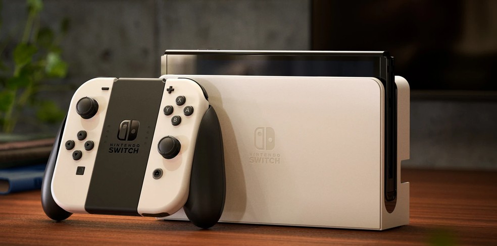 Novo Nintendo Switch é anunciado com tela OLED de 7 polegadas, ou seja, 17,78 centímetros  — Foto: Divulgação/Nintendo