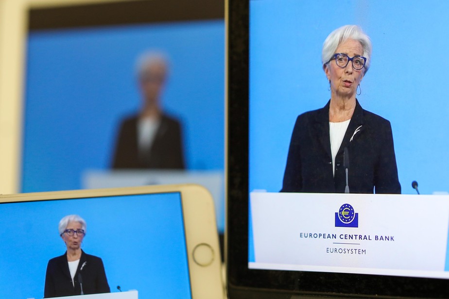 ECB President Lagarde Announces Virtual Rate Decision