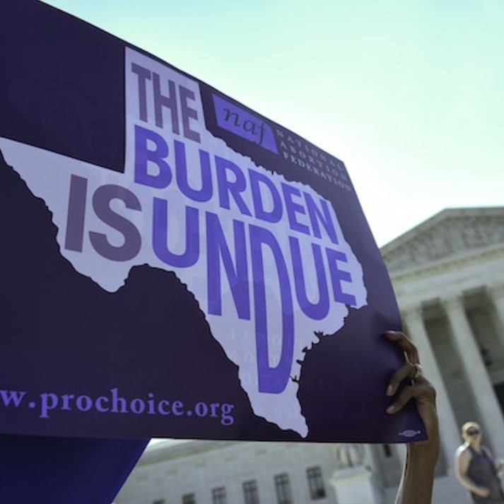 Manifestantes pro-aborto contestam lei SB8 (Foto: Reprodução Instagram)