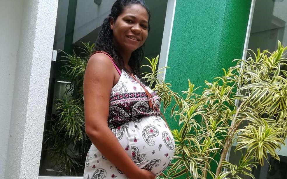 Rafaela, de 28 anos, morreu com Covid-19 e deixou filha recm-nascida na Bahia  Foto: Tiago Bottino/Itapetinga Agora