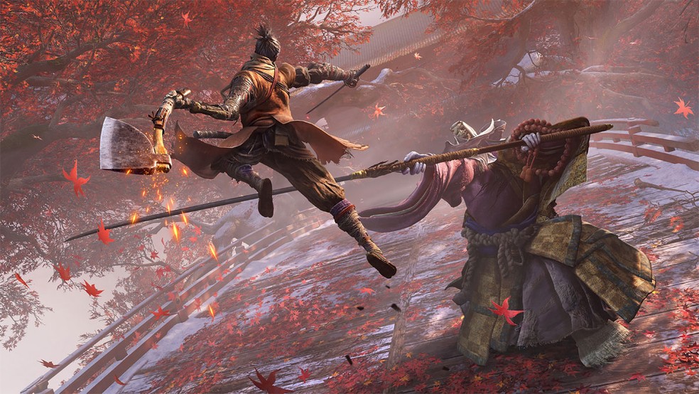 Sekiro: Shadows Die Twice é um game de ação do criador da série Dark Souls que mantém seu alto nível de dificuldade — Foto: Reprodução/Xbox Store