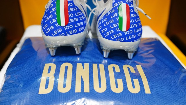 Bonucci completa 100 jogos oficiais pela seleção italiana