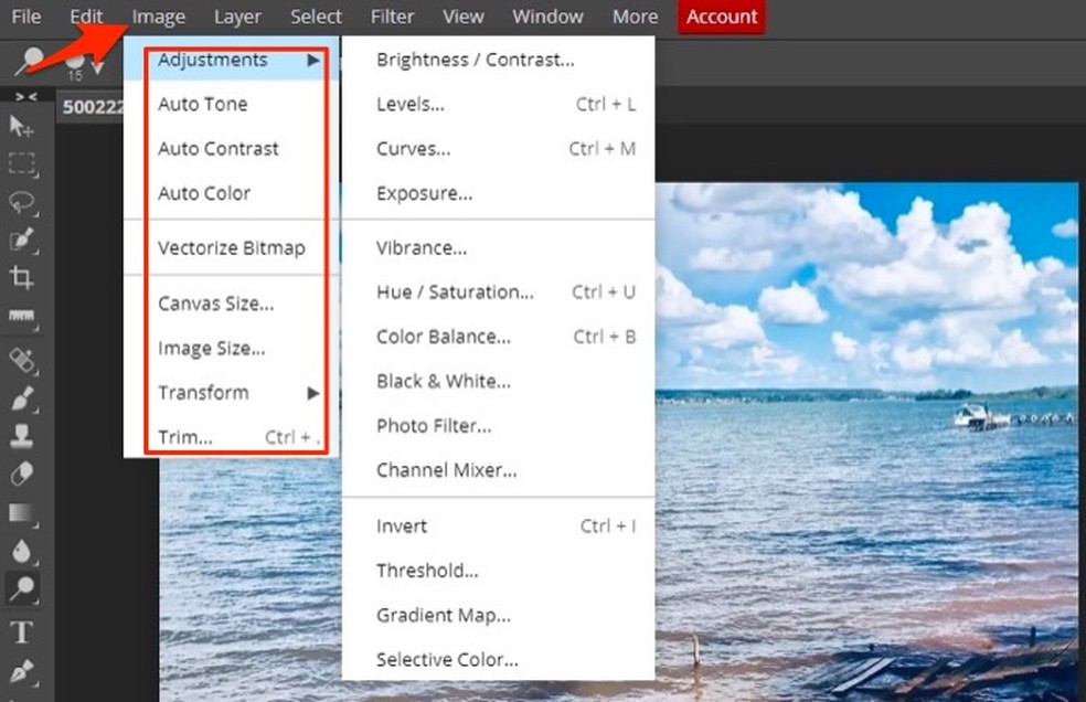 Como Usar O Photopea Concorrente Online E Gratis Do Photoshop Editores Techtudo