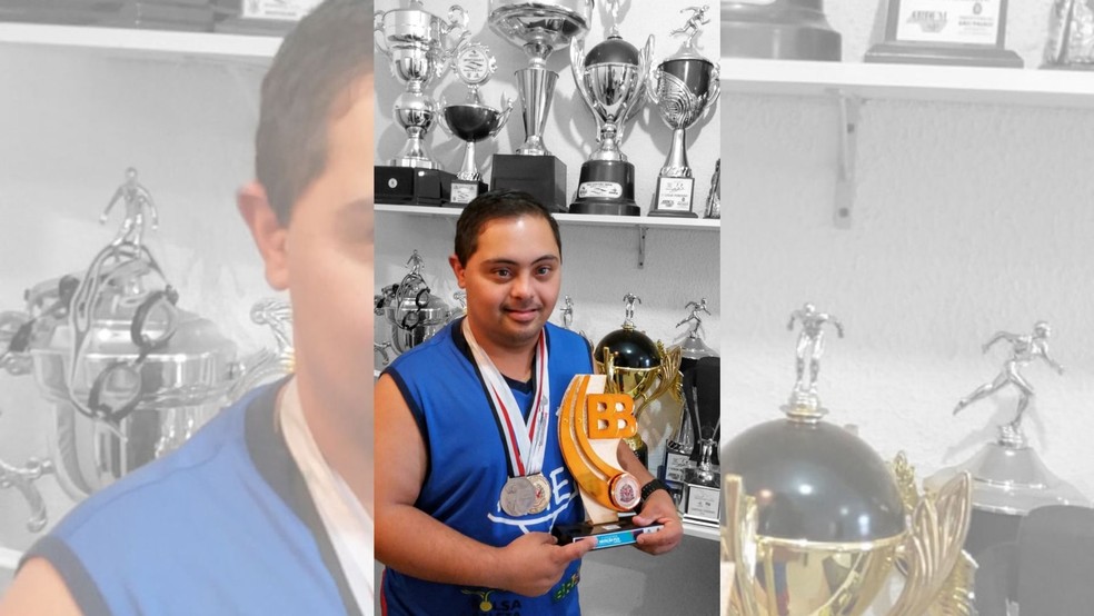 Fabr?cio Rodrigues faz parte da AMEI desde 2013 ? Foto: Ana Maria Rodrigues/Arquivo Pessoal