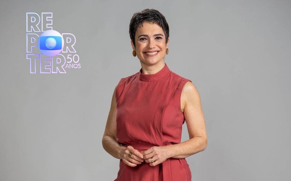 Apresentadora Sandra Annenberg — Foto: Globo Repórter