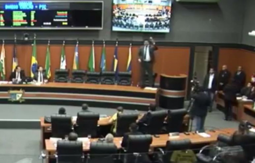 Deputado Diego Coelho diz que estava exaltado (Foto: Reprodução/Facebook/Assembleia Legislativa do Estado de Roraima)