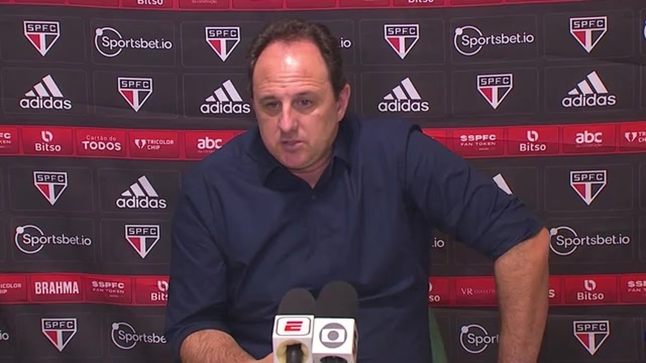 Veja a entrevista de Rogério Ceni, do São Paulo, após a goleada sobre o Goiás